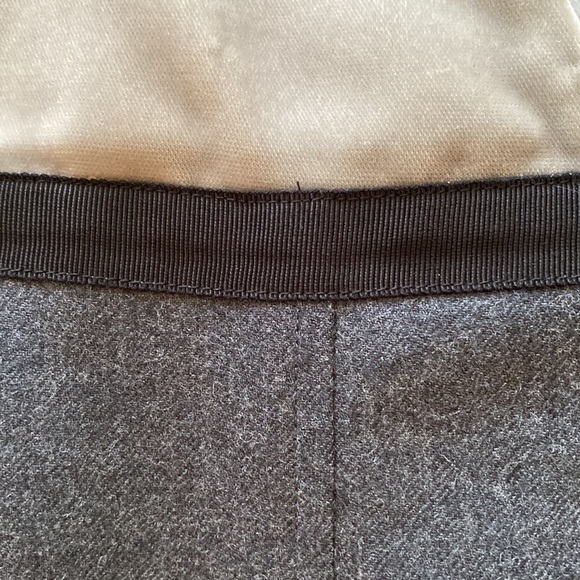 Club Monaco Gray Velvet Top Wool Skirt Dress size 10 - Picture 7 of 12